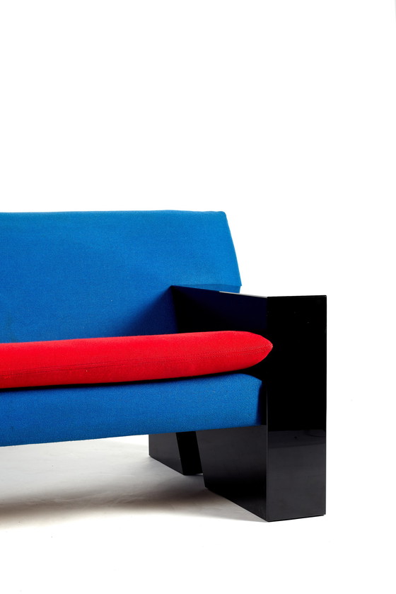 Image 1 of Artifort 'Sandwich' Peter van Der Ham postmodern 80s sofa