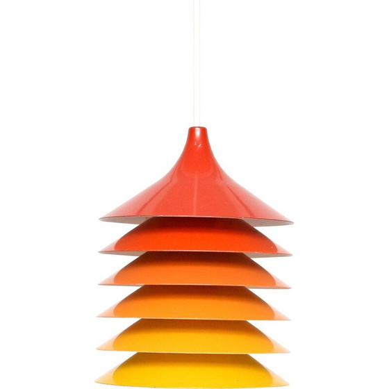 Image 1 of Lampada a sospensione vintage Duett di Bent Gantzel Boysen, Danimarca 1980