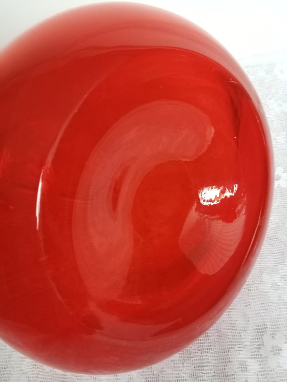 Image 1 of Separate Art Vase Italy Ozzaro & Loranto Related Glass Art From Czech Republic