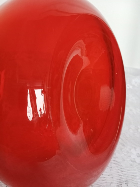 Image 1 of Separate Art Vase Italy Ozzaro & Loranto Related Glass Art From Czech Republic