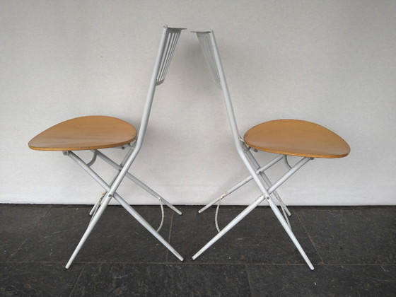Image 1 of 2X chaises pliantes vintage de Fly Line ( Set )