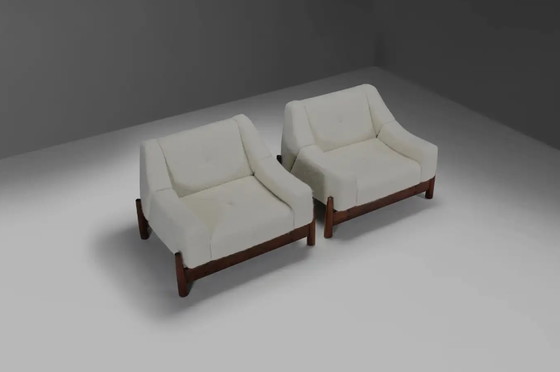 Image 1 of 2x Brazilian Lounge Chairs by Móveis Cimo