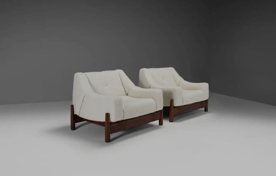 Image 1 of 2x Brazilian Lounge Chairs by Móveis Cimo