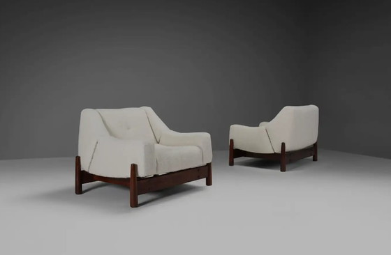 Image 1 of 2x Brazilian Lounge Chairs by Móveis Cimo