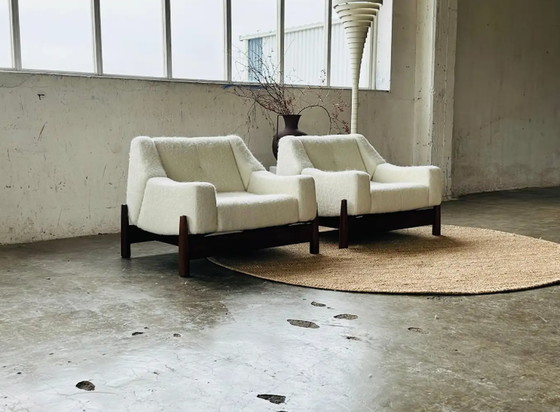 Image 1 of 2x Brazilian Lounge Chairs by Móveis Cimo