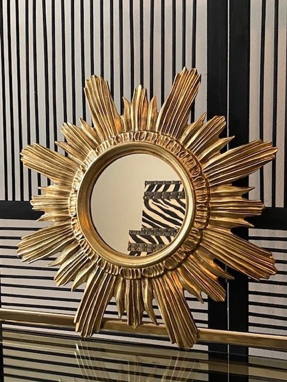 Image 1 of Espejo solar Sunburst Decoración del hogar Accesorios para el hogar 