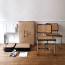 6x Vintage Marcel Breuer Chairs Model B32