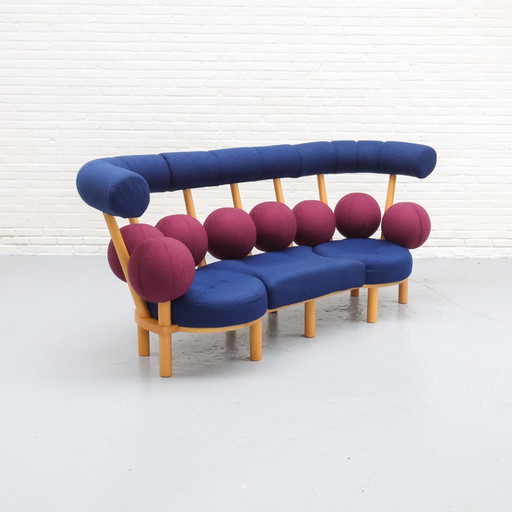 Globe Three-Seater Sofa Peter Opsvik '80S