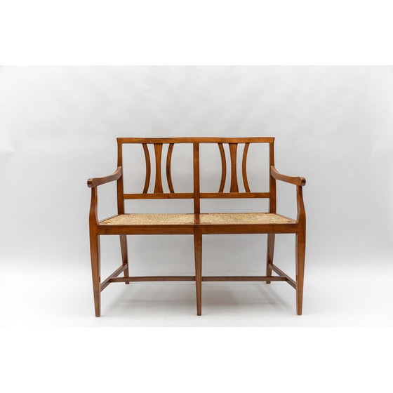 Image 1 of Vintage cherry wood dining set, Spain 1960