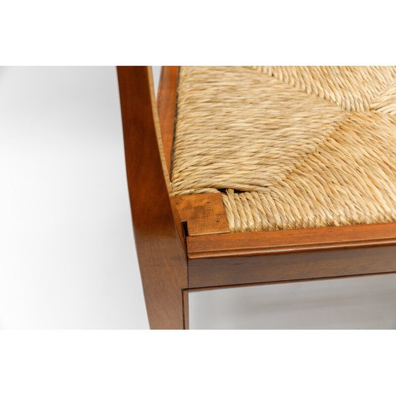 Image 1 of Vintage cherry wood dining set, Spain 1960
