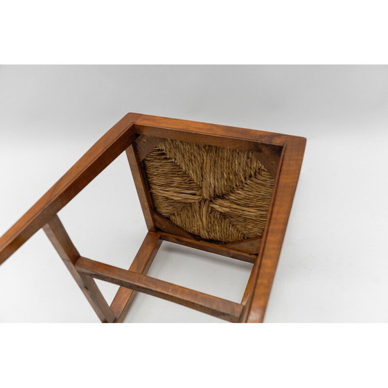 Image 1 of Vintage cherry wood dining set, Spain 1960