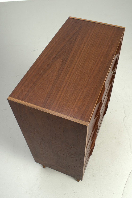 Image 1 of Vintage teak chest of drawers