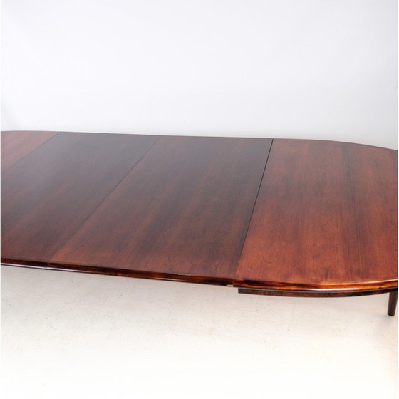 Image 1 of Vintage rosewood oval table by Arne Vodder, 1960s