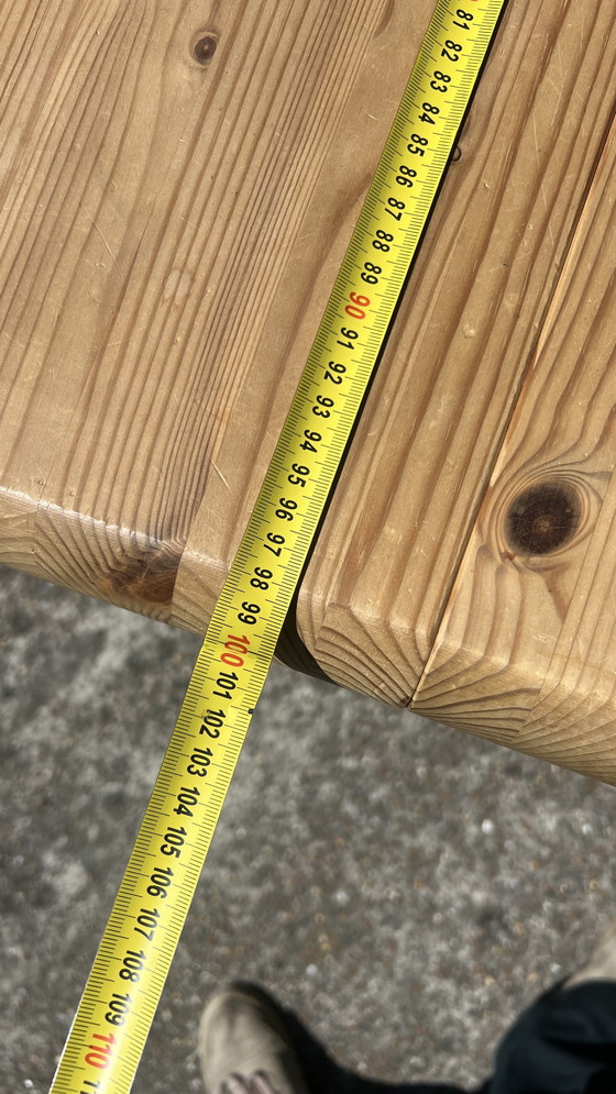 Image 1 of Danish pine extendable table