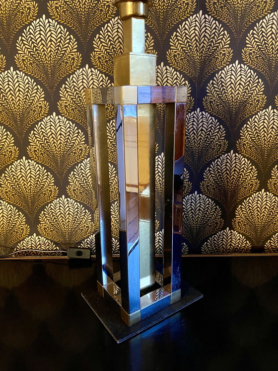 Image 1 of Wkr floor lamp table lamp 1021-06 Hollywood Regency Vintage 70s 80s