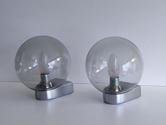 Image 1 of 2x Hoffmeister Leuchten wall lamps