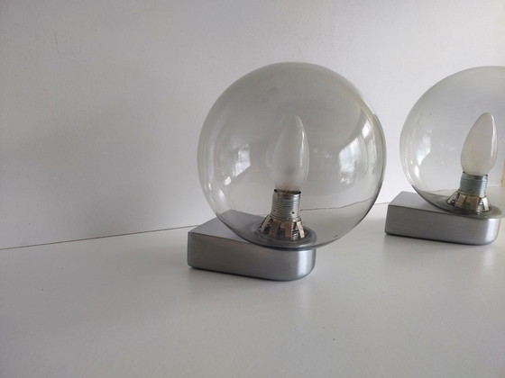 Image 1 of 2x Hoffmeister Leuchten wall lamps