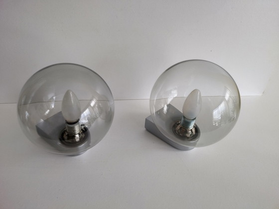 Image 1 of 2x Hoffmeister Leuchten wall lamps