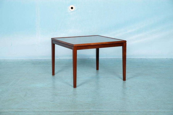 Image 1 of Midcentury Danish design table punched copper vintage table