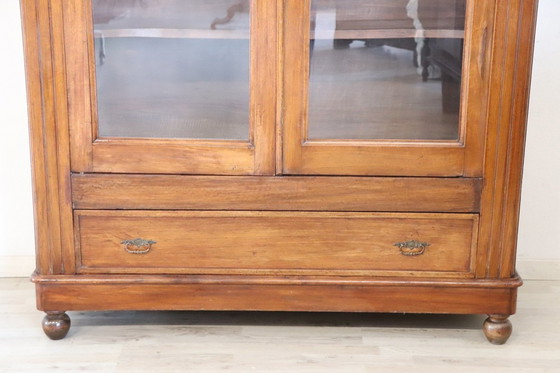 Image 1 of Antique Wooden Bookcase