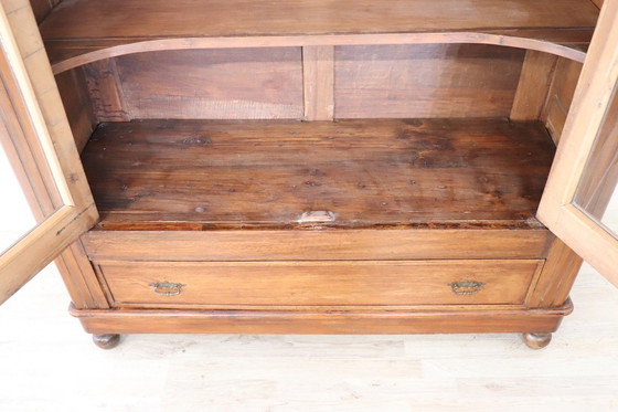 Image 1 of Antique Wooden Bookcase