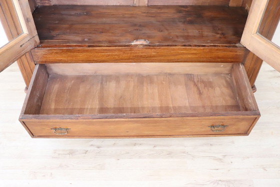 Image 1 of Antique Wooden Bookcase