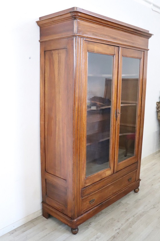 Image 1 of Antique Wooden Bookcase