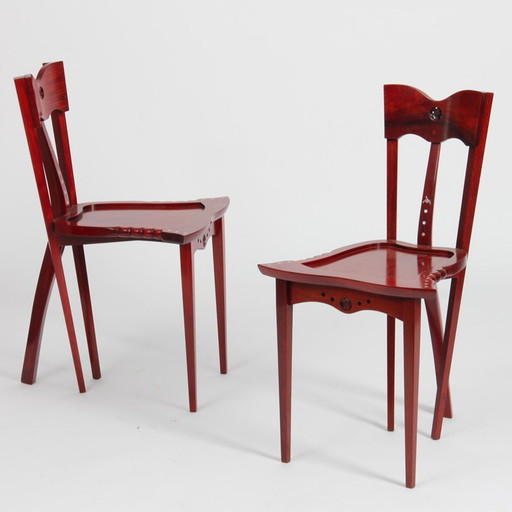 2x Borek Sipek chairs