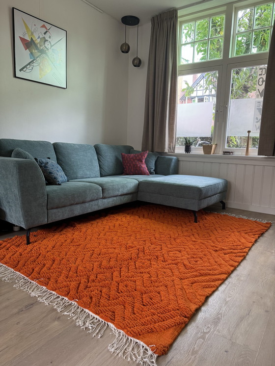 Image 1 of Tapis berbère orange