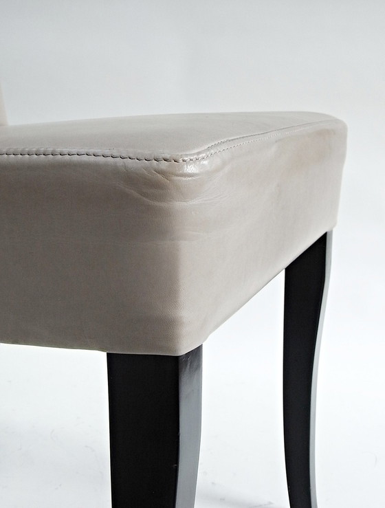 Image 1 of Andrew chair, Lambert, greige leather