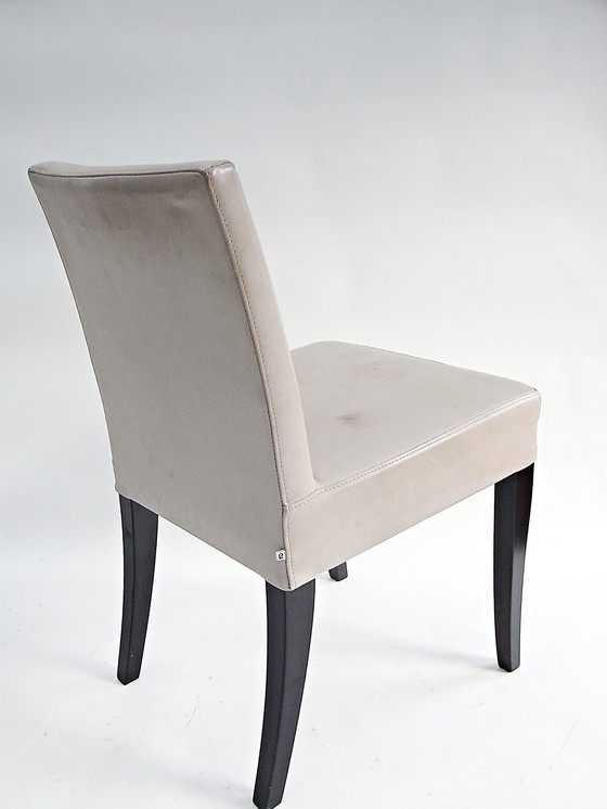 Image 1 of Andrew chair, Lambert, greige leather