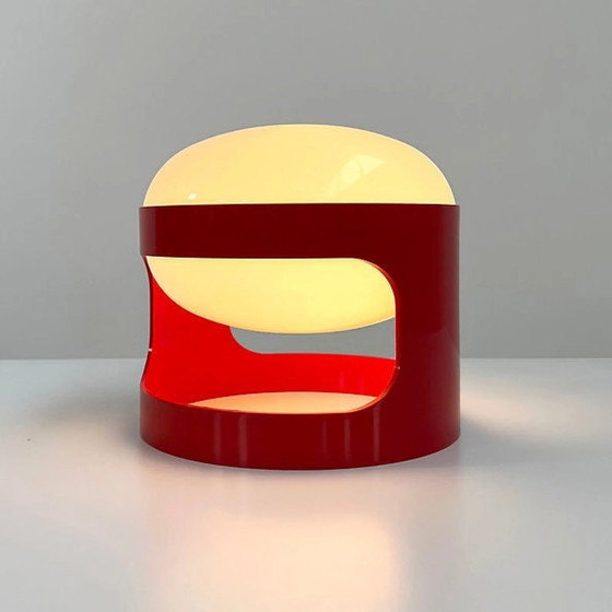 Image 1 of Joe Colombo For Kartell Red Kd27 Table Lamp