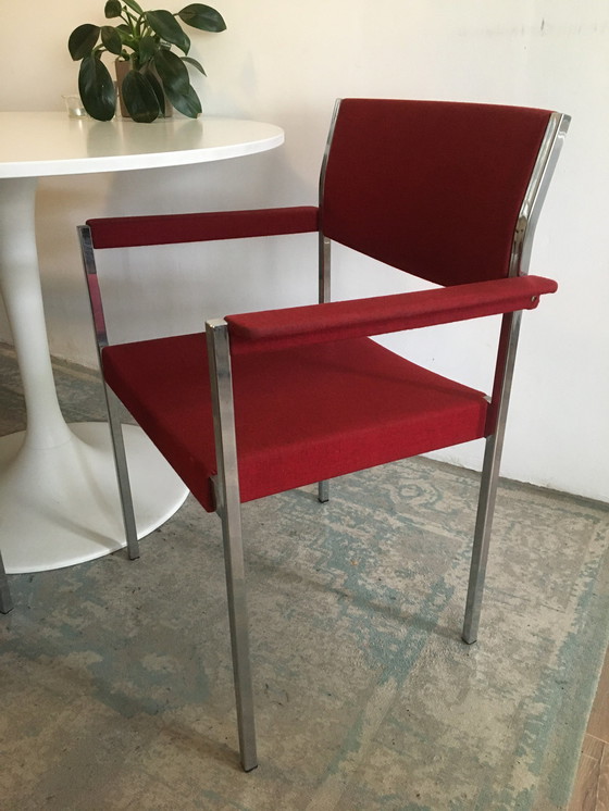 Image 1 of 3x Girsberger Eurochair Dining Chairs