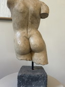 Sculpture torso woman, handmade 1990s