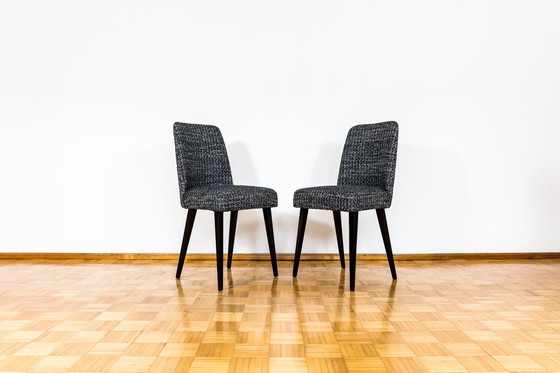 Image 1 of Set Of 6 Vintage Dining Chairs, Fms, Poland, 1960’S