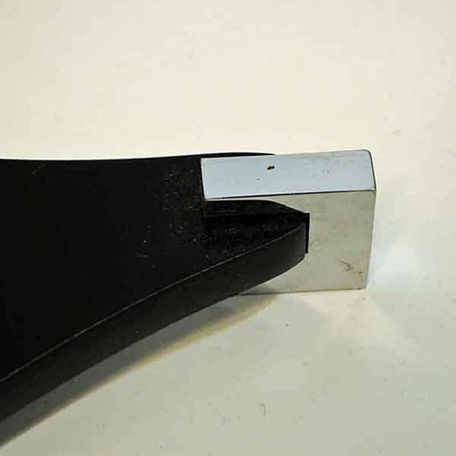 Black vintage floor lamp by Solberg Fabrikker, Norway 1960