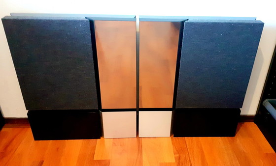 Image 1 of 2x Bang and Olufsen wall-mounted speakers