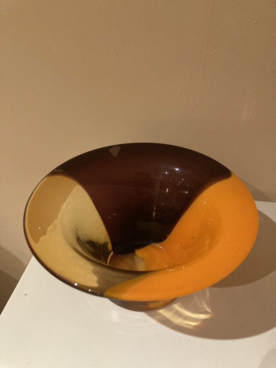 Image 1 of 2X Glass Bowl Bernhard Heesen