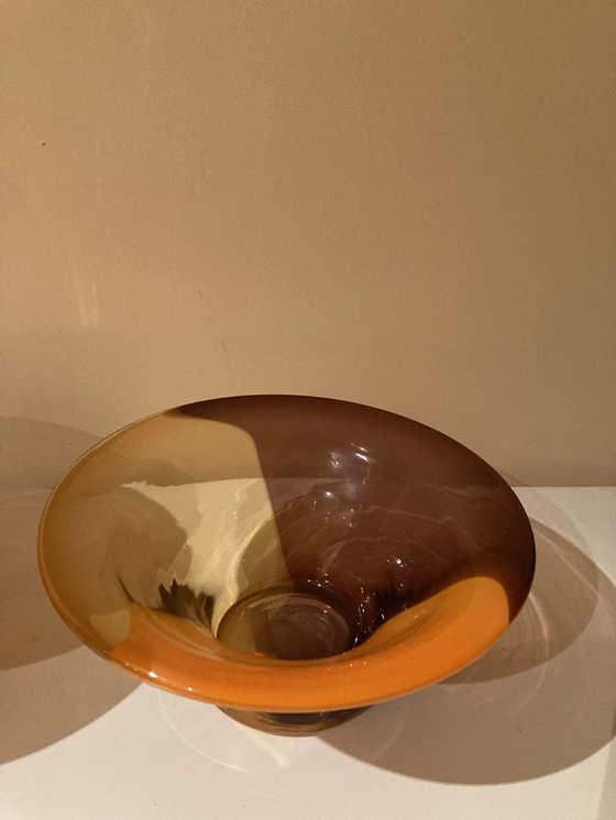 Image 1 of 2X Glass Bowl Bernhard Heesen