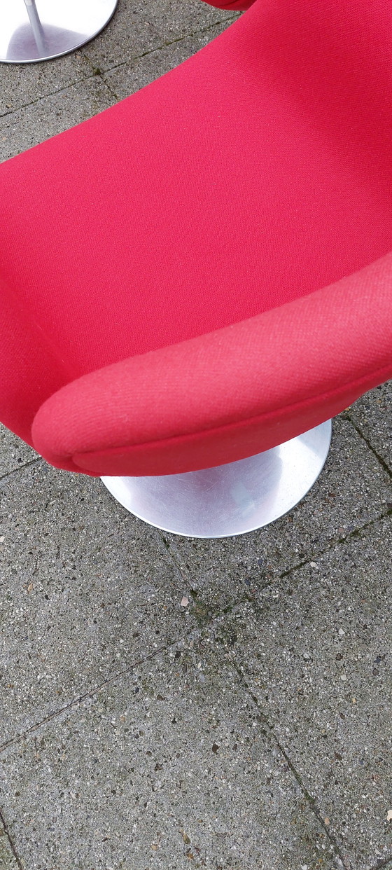 Image 1 of 3x Artifort chaise tulipe pierre paulin