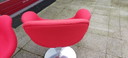 3x Artifort chaise tulipe pierre paulin