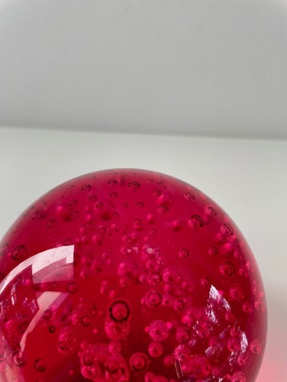 Image 1 of Bellissimo fermacarte in vetro Ikea dal design vintage