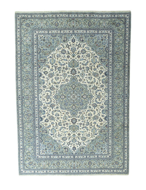 Kashan Cork Oriental Carpet - 351 X 247 Cm