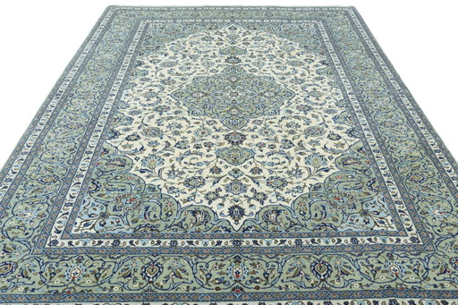 Kashan Cork Oriental Carpet - 351 X 247 Cm