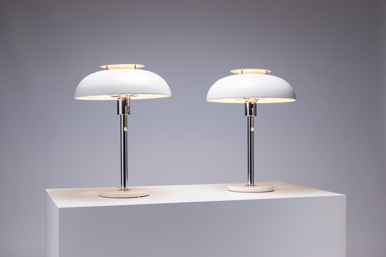 Image 1 of Lot de 2 lampes de table en forme de champignon