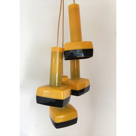 Image 1 of Lampada a sospensione vintage di Bent Karlby per A. Schroder e Kemi, 1970