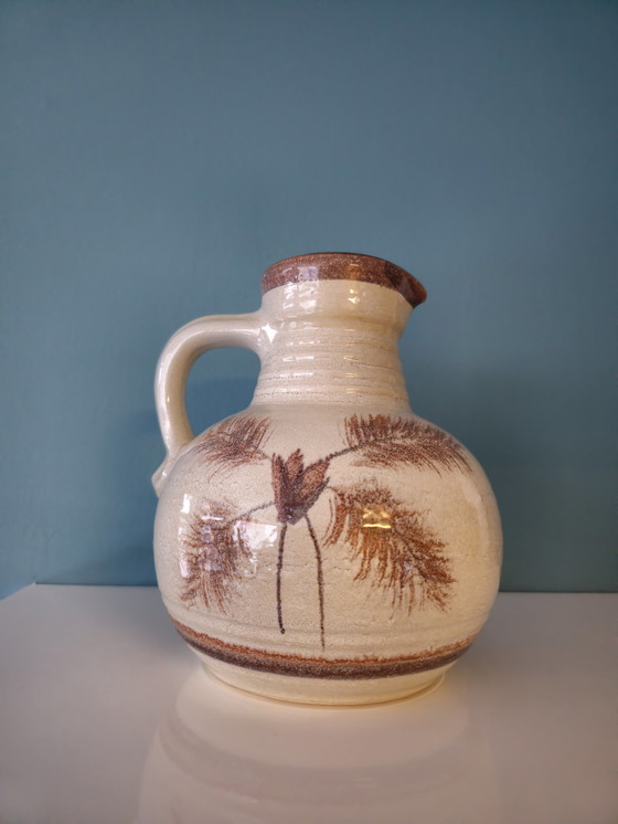 Image 1 of Vintage Bay Ceramic West Germany Vase Ear Vase