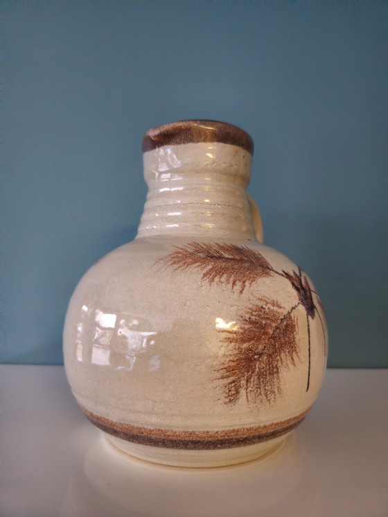 Image 1 of Vintage Bay Ceramic West Germany Vase Ear Vase