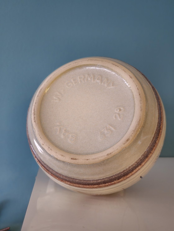 Image 1 of Vintage Bay Ceramic West Germany Vase Ear Vase