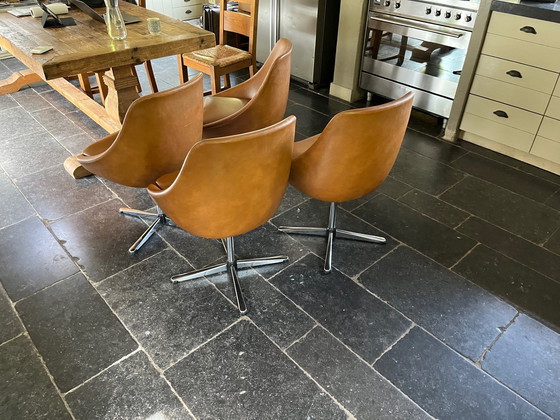 Image 1 of 4x Vintage retro bucket seat